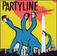 Partyline - Girls With Glasses (CD, Maxi) - USED