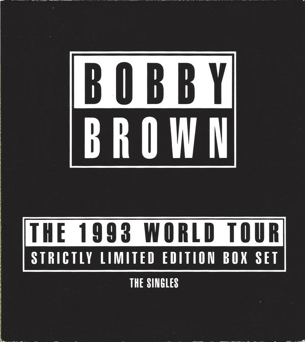Bobby Brown - The 1993 World Tour - The Singles (5xCD, Single + Box, Comp, Ltd) - USED