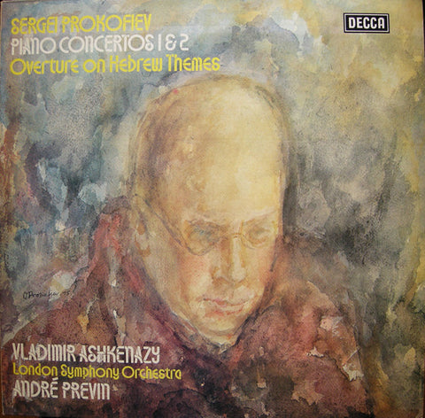 Sergei Prokofiev / Vladimir Ashkenazy / London Symphony Orchestra* / André Previn - Piano Concertos 1 & 2 · Overture On Hebrew Themes (LP, Album) - USED