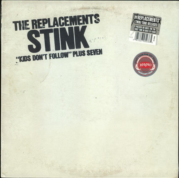 The Replacements - Stink ("Kids Don't Follow" Plus Seven) (12", MiniAlbum, RE) - NEW