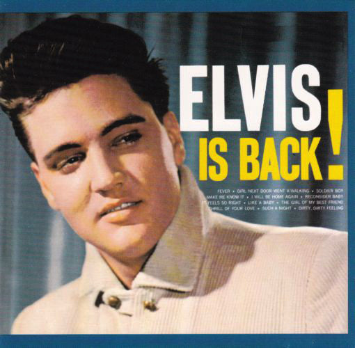 Elvis Presley - Elvis Is Back! (CD, Album) - USED