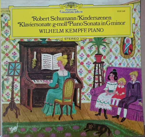 Robert Schumann, Wilhelm Kempff - Kinderszenen / Klaviersonate G Moll - Piano Sonata In G Minor (LP) - USED