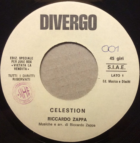 Riccardo Zappa - Celestion (7", Juk) - USED