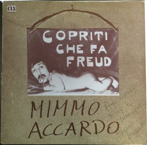 Mimmo Accardo - Copriti Che Fa Freud (LP, Album) - USED
