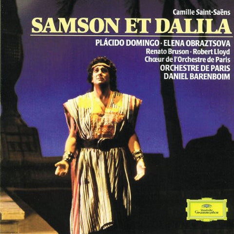 Camille Saint-Saëns - Placido Domingo • Elena Obraztsova • Renato Bruson • Robert Lloyd (4), Daniel Barenboim - Samson Et Dalila (2xCD, Album, RE) - USED