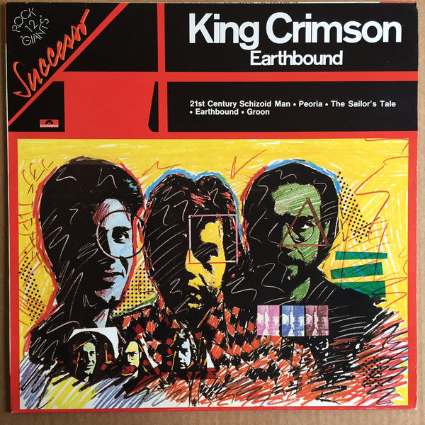 King Crimson - Earthbound (LP, Album, RE) - USED