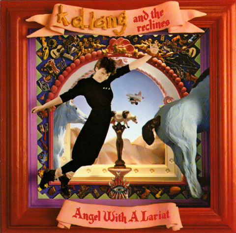 k.d. lang and the reclines - Angel With A Lariat (CD, Album, RE) - USED