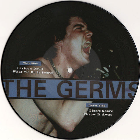 Germs - The Germs (7", Ltd, Num, Pic) - NEW