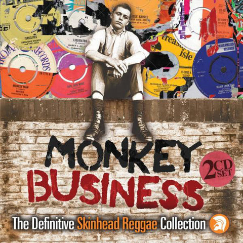 Various - Monkey Business (The Definitive Skinhead Reggae Collection) (2xCD, Comp, RE) - NEW