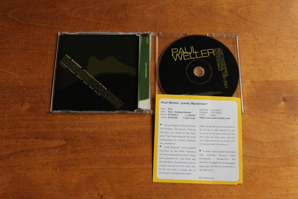 Paul Weller - Leafy Mysteries (CD, Single, Promo) - USED