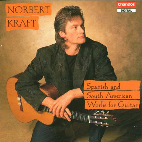 Norbert Kraft - Spanish And South American Works For Guitar (CD) - USED