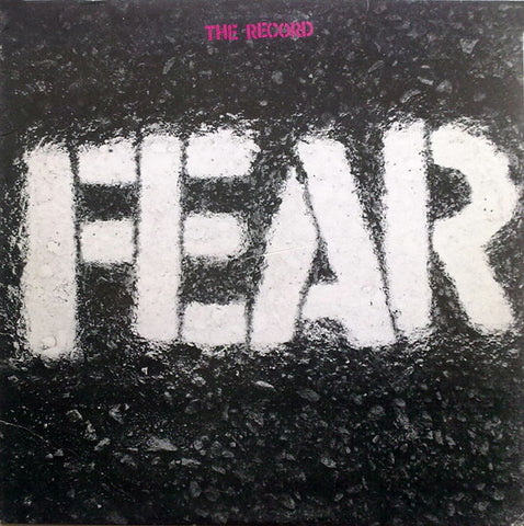 Fear (3) - The Record (LP, Album, RE) - USED