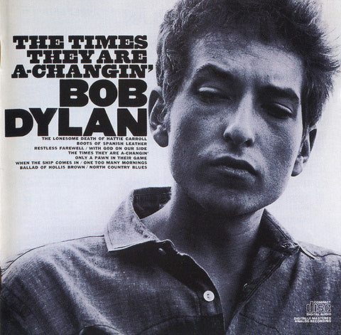 Bob Dylan - The Times They Are A-Changin' (CD, Album, RE) - USED