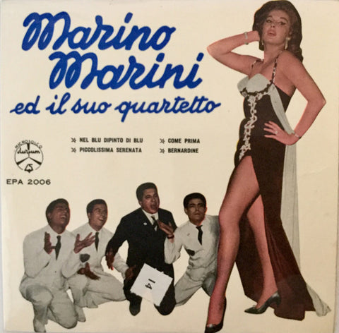 Marino Marini Ed Il Suo Quartetto / Quartetto Radar - Nel Blu Dipinto Di Blu (7", EP) - USED