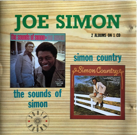 Joe Simon - The Sounds Of Simon / Simon Country (CD, Album, Comp) - USED