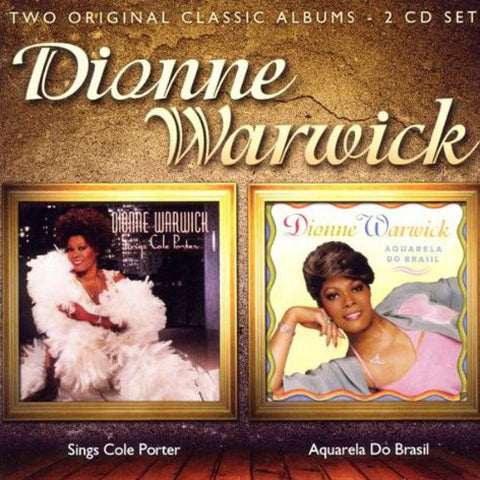Dionne Warwick - Dionne Warwick Sings Cole Porter / Aquarela Do Brasil (2xCD, Comp, RE, RM) - NEW