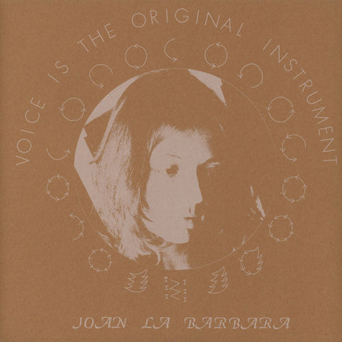 Joan La Barbara - Voice Is The Original Instrument (LP, Album, RE) - NEW