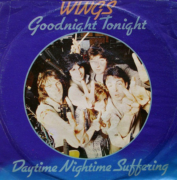 Wings (2) - Goodnight Tonight / Daytime Nightime Suffering (7", Single) - USED