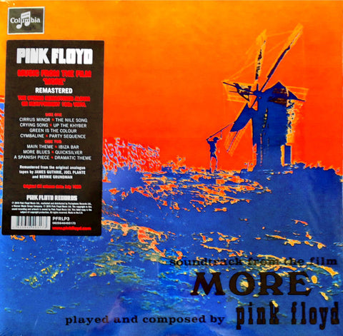 Pink Floyd - Soundtrack From The Film "More" (LP, Album, RE, RM, 180) - NEW