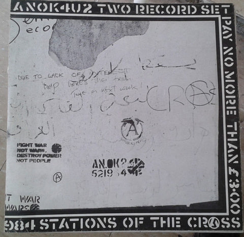 Crass - Stations Of The Crass (2xLP, Album) - USED