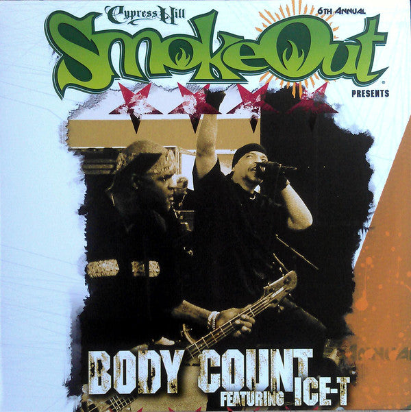 Body Count (2) Featuring Ice-T - SmokeOut Festival Presents Body Count Featuring Ice-T (LP, Album, RE) - NEW