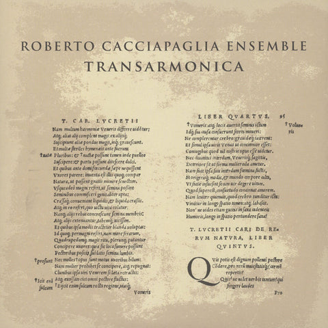 Roberto Cacciapaglia Ensemble - Transarmonica (LP, Album) - NEW