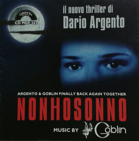 Goblin - Non Ho Sonno (CD, Album) - USED