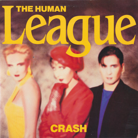 The Human League - Crash (LP, Album, Club) - USED