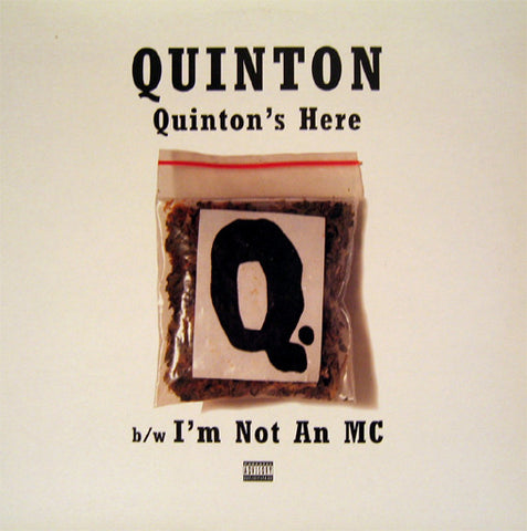 Quinton - Quinton's Here / I'm Not An MC (12") - USED
