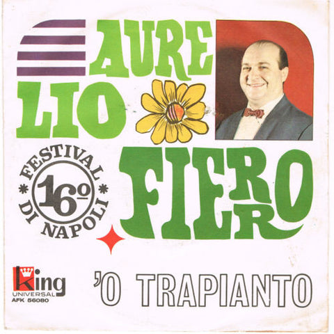 Aurelio Fierro - 'O Trapianto (7") - USED