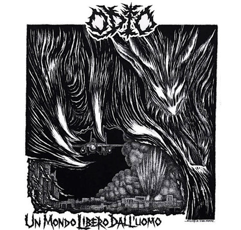Odio (5) - Un Mondo Libero Dall'Uomo (7", EP) - USED