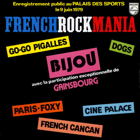 Various - French Rock Mania (LP, Comp) - USED
