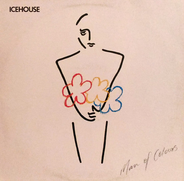 Icehouse - Man Of Colours (LP, Album, Promo) - USED