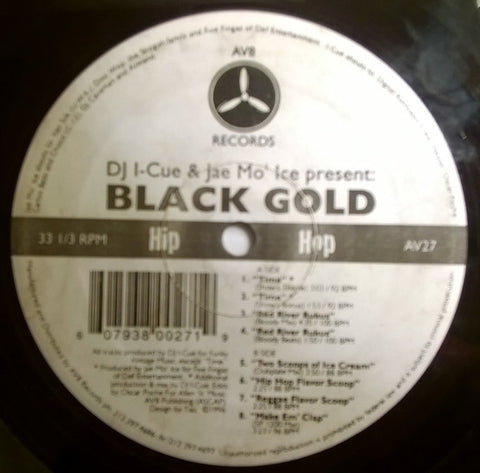 DJ I-Cue* & Jae Mo' Ice - Black Gold (12") - USED