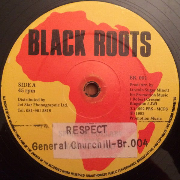 General Churchill - Respect (12") - USED