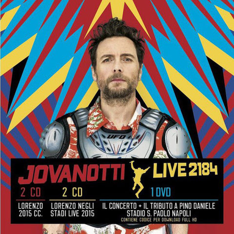 Jovanotti - Lorenzo 2015 CC. - Live 2184 (4xCD + DVD-V) - USED