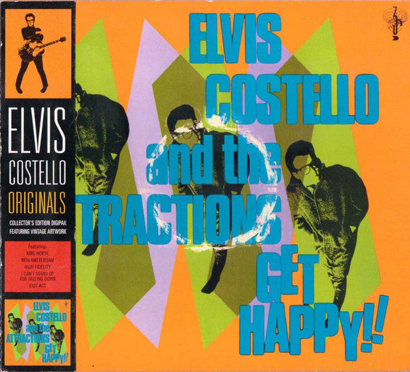 Elvis Costello And The Attractions* - Get Happy!! (CD, Album, RE, Dig) - NEW