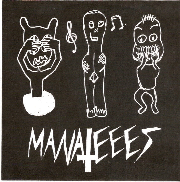 Manateees - Dumbesticated / Time-Killer (7", S/Sided, Ltd) - NEW