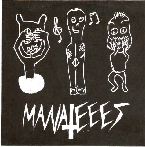 Manateees - Dumbesticated / Time-Killer (7", S/Sided, Ltd) - USED