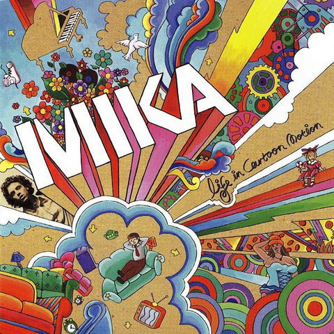 MIKA (8) - Life In Cartoon Motion (CD, Album, Enh, Sup) - USED