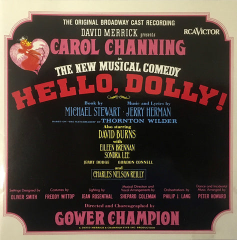 Jerry Herman - Hello, Dolly! (The Original 1964 Broadway Cast Recording) (CD, Album, RE) - USED