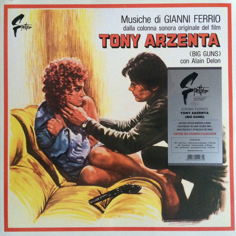 Gianni Ferrio - Tony Arzenta (Big Guns) (LP, Album, Ltd, Num, RE, RM, 180) - NEW