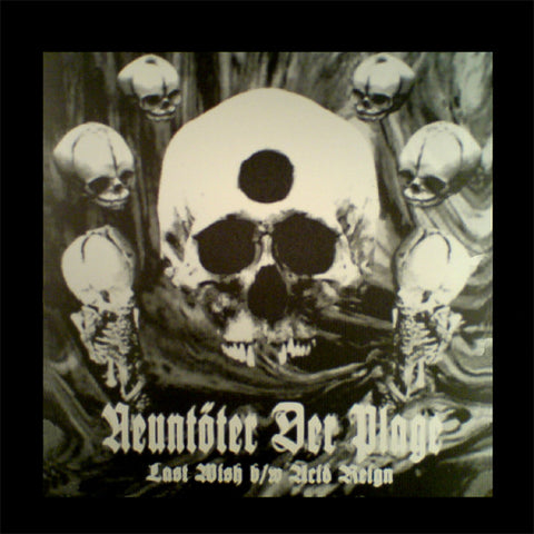 Neuntöter Der Plage - Last Wish b/w Acid Reign (12", Ltd) - USED