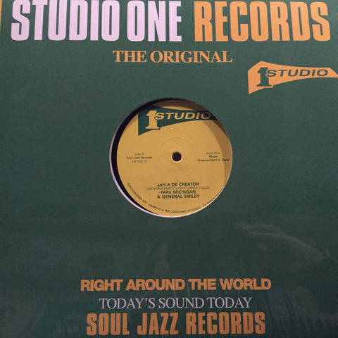 Papa Michigan & General Smiley* / Brentford Disco Set - Jah A De Creator / Rebel Disco (12") - NEW