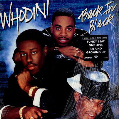 Whodini - Back In Black (LP, Album) - USED
