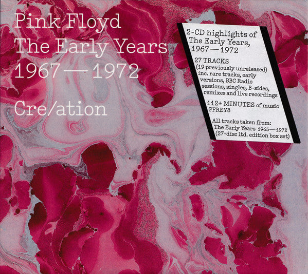 Pink Floyd - Cre/ation - The Early Years 1967 - 1972 (2xCD, Comp) - NEW