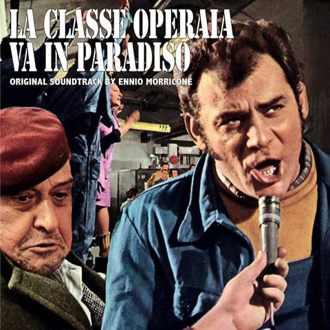 Ennio Morricone - La Classe Operaia Va In Paradiso (Original Soundtrack) (LP, Album, RE) - NEW