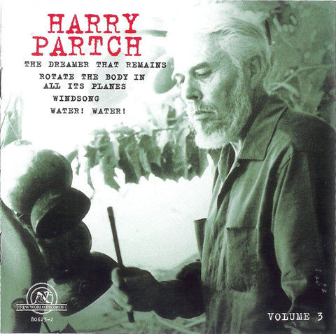 Harry Partch - The Harry Partch Collection Volume 3 (CD, Comp) - USED