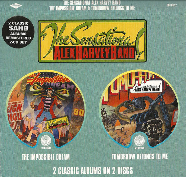 The Sensational Alex Harvey Band - The Impossible Dream / Tomorrow Belongs To Me (2xCD, Album, Comp, RE, RM, Sli) - USED
