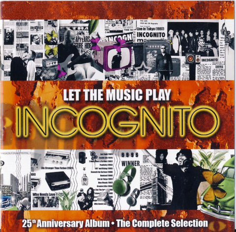 Incognito - Let The Music Play (2xCD, Comp) - USED